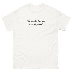 T-shirt Homme ou Femme - Motivation "Tu es plus ..."