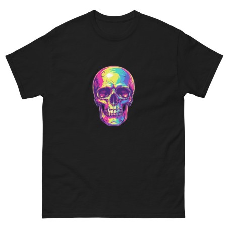 T-shirt Homme ou Femme - Skull ou Crâne color