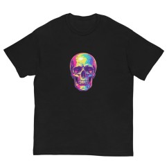 T-shirt Homme ou Femme - Skull ou Crâne color