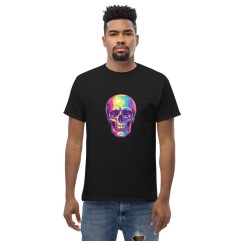 T-shirt Homme ou Femme - Skull ou Crâne color