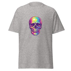 T-shirt Homme ou Femme - Skull ou Crâne color