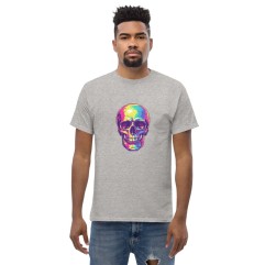 T-shirt Homme ou Femme - Skull ou Crâne color