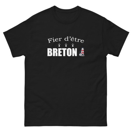 T-shirt Homme - Valeurs "Fier d'être Breton"