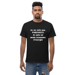 T-shirt Homme - Je ne suis pas paresseux