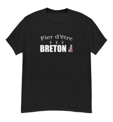 T-shirt Homme - Valeurs "Fier d'être Breton"