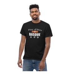 T-shirt Homme ou Femme - "Fier d'être basque"