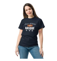 T-shirt Homme ou Femme - "Fier d'être basque"