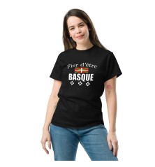 T-shirt Homme ou Femme - "Fier d'être basque"