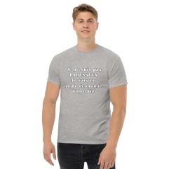 T-shirt Homme - Je ne suis pas paresseux