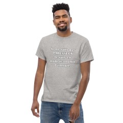 T-shirt Homme - Je ne suis pas paresseux