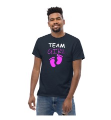 T-shirt unisexe- Naissance - Team Girl