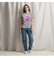 T-shirt unisexe- Naissance - Team Girl