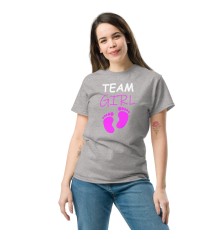 T-shirt unisexe- Naissance - Team Girl