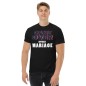 T-shirt Homme ou Femme - Game Over Niveau Mariage