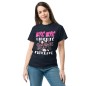 T-shirt femme - Enterrement de vie - Bye Bye Liberté Bonjour Fidélité