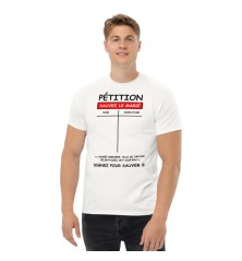 T-shirt Homme - Pétition Sauver le Marié - EVG