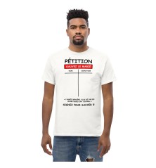 T-shirt Homme - Pétition Sauver le Marié - EVG