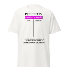 T-shirt Femme - Pétition Sauver la Mariée - EVJF