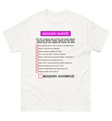 T-shirt Femme - Mission EVJF - Enterrement de vie de Jeune F