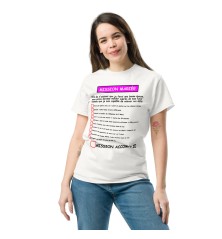 T-shirt Femme - Mission EVJF - Enterrement de vie de Jeune F