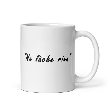 Mug personnalisé - Motivation - Ne lâche rien