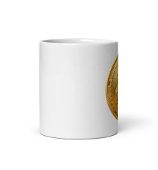 Mug Blanc Personnalisé - Crypto Bitcoin