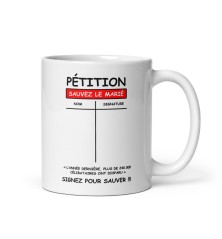 Mug - Pétition Sauver le Marié - EVG