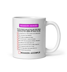 Mug Mission EVJF - Enterrement de vie de Jeun Fille