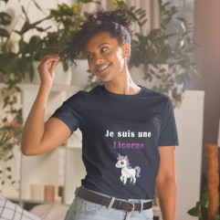 T-shirt Femme - Je suis une Licorne