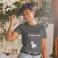 T-shirt Femme - Je suis une Licorne