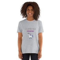 T-shirt Femme - Je suis une Licorne