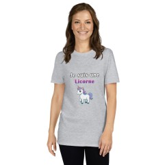 T-shirt Femme - Je suis une Licorne