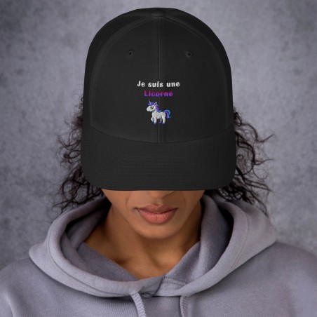 Casquette personnalisée - Humour - Je suis une Licorne