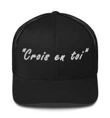 Casquette personnalisée - Message Motivation - Crois en toi