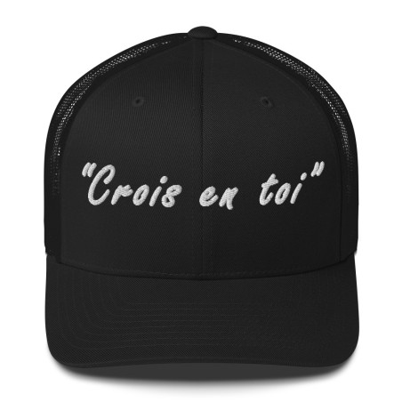 Casquette personnalisée - Message Motivation - Crois en toi