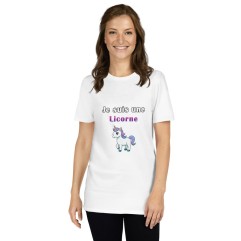 T-shirt Femme - Je suis une Licorne