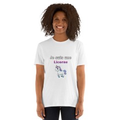 T-shirt Femme - Je suis une Licorne